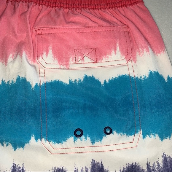 Mens Vineyard Vines Tie Dye Chappy Swim Trunks Size Medium - Picture 9 of 10